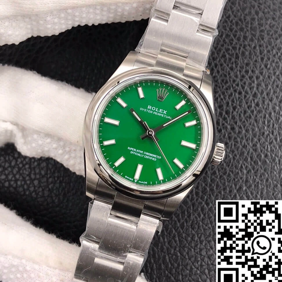 Rolex Factory 31MM EW Dial Oyster M277200-0006 Green Perpetual 0421